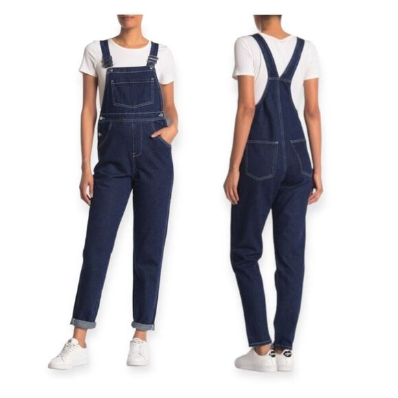 WE WORE WHAT Basic Denim Overalls, size M, New with tag - Picture 1 of 16